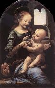 LEONARDO da Vinci The madonna with the Children Sweden oil painting reproduction